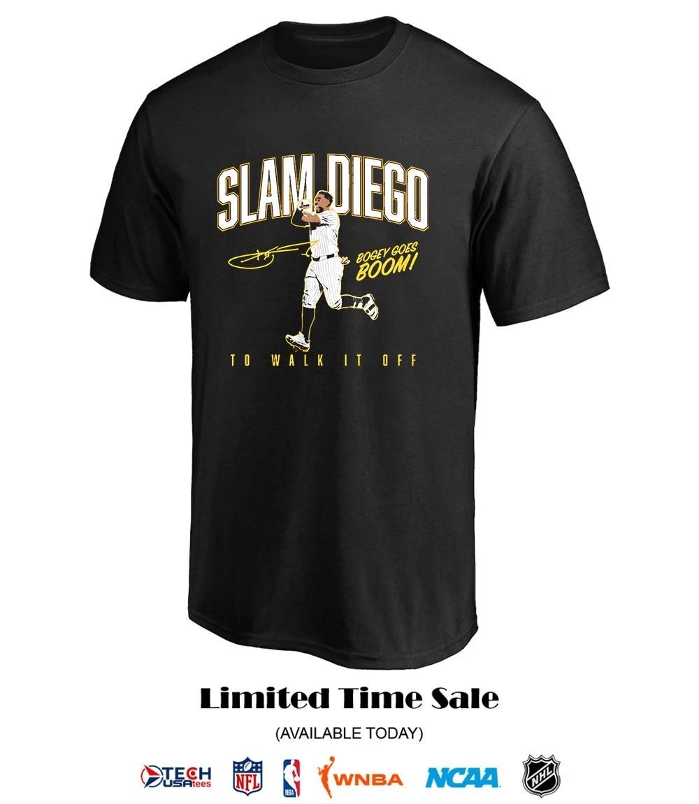 Slam Diego Xander Bogaerts to walk it off signature shirt by breakingt