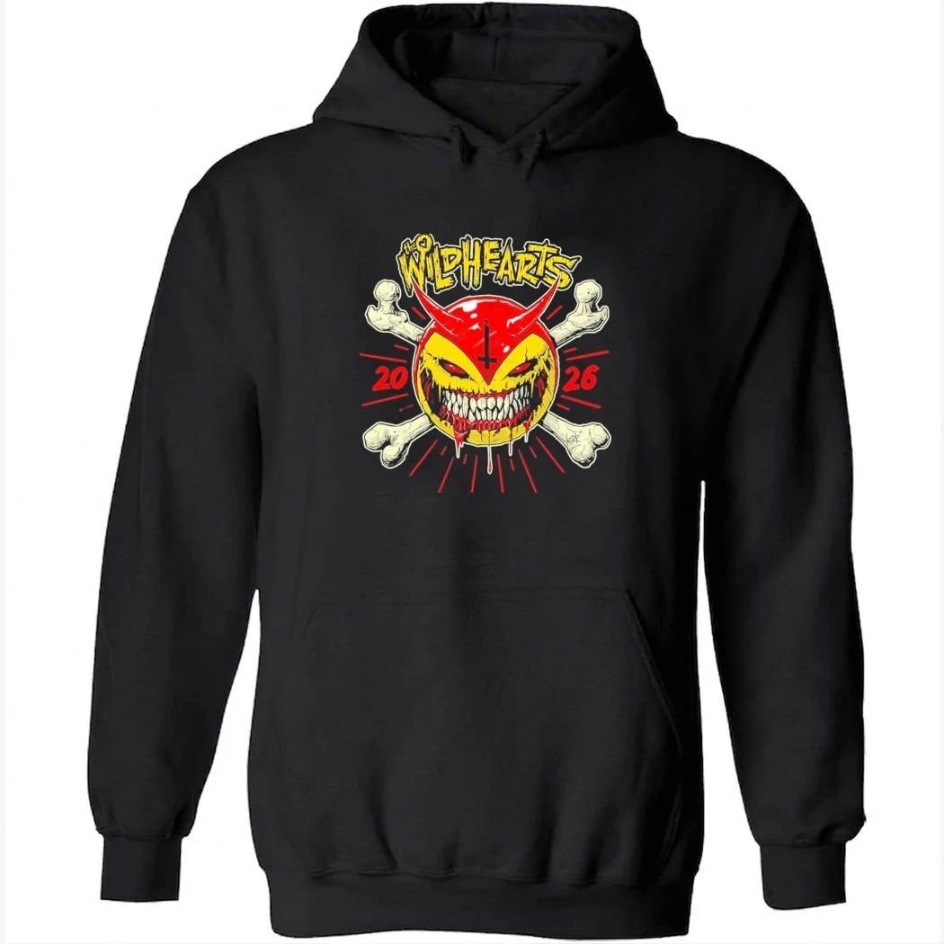 The Wildhearts Smiley Bones 2026 T-Shirt