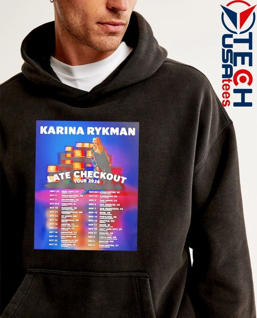 Karina Rykman Late Checkout Tour 2026 shirt