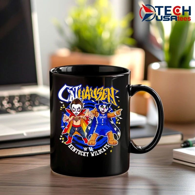 CatHausen Danhausen x Kentucky Wildcats mascot shirt