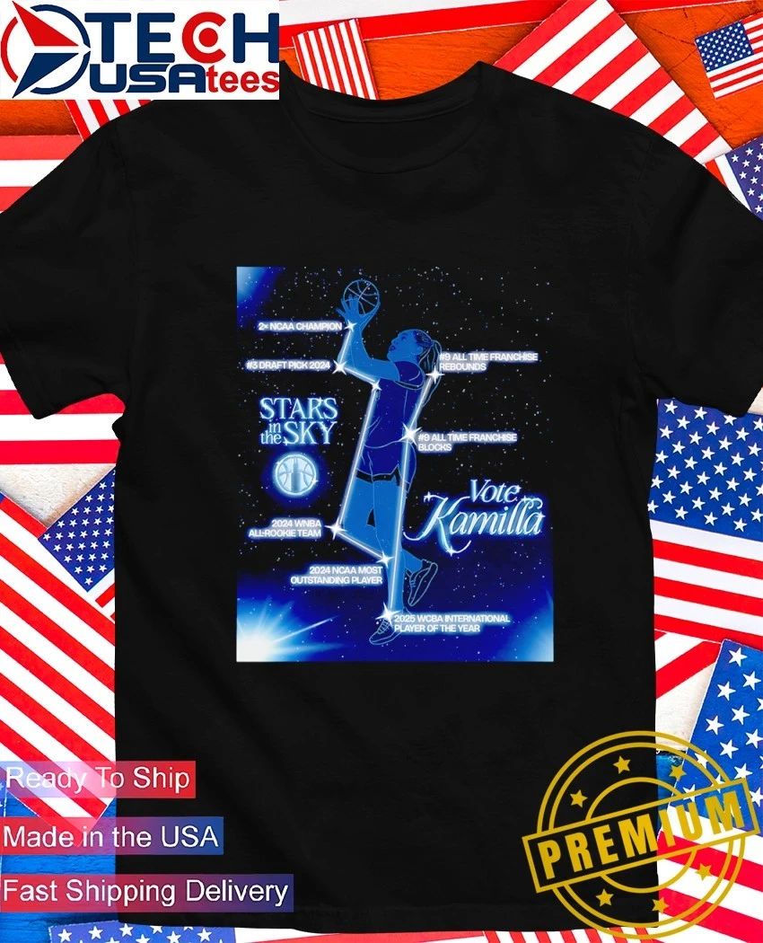 Chicago Sky vote Kamilla Cardoso Stars in the Sky shirt