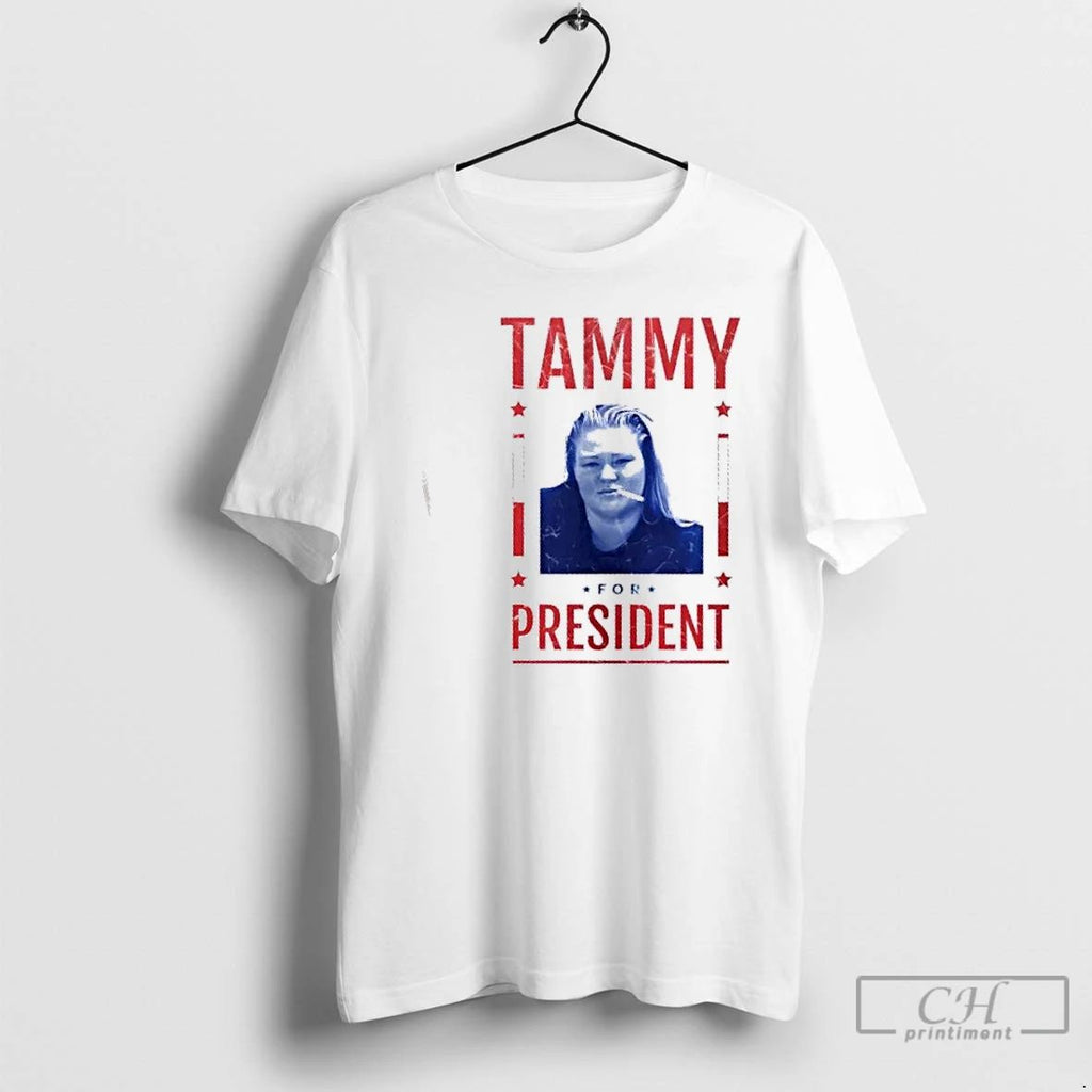 Classic Tammy Smoking For President T Shirts
