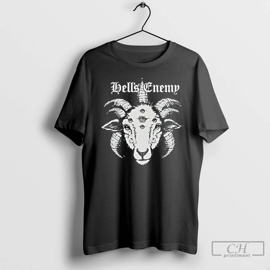 Classic Goat Hells Enemy T Shirts