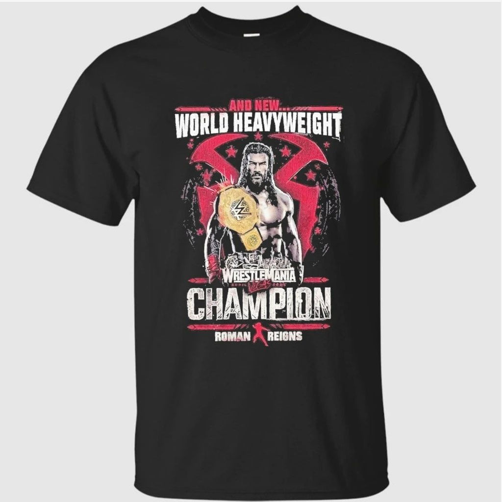 Roman Reigns WrestleMania Las Vegas World Heavyweight Champion Shirt