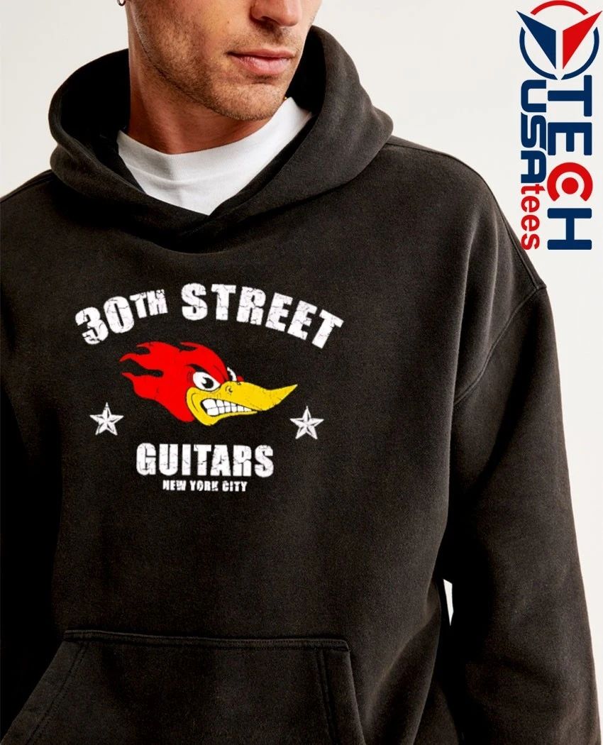 30th Street Guitars New York City logo shirt