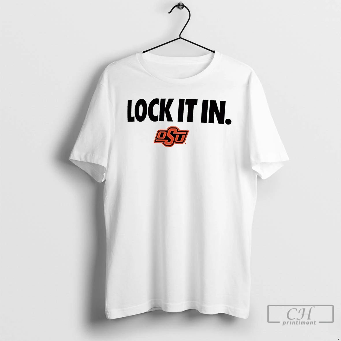 Classic Oklahoma State Cowboys Lock It In Logo