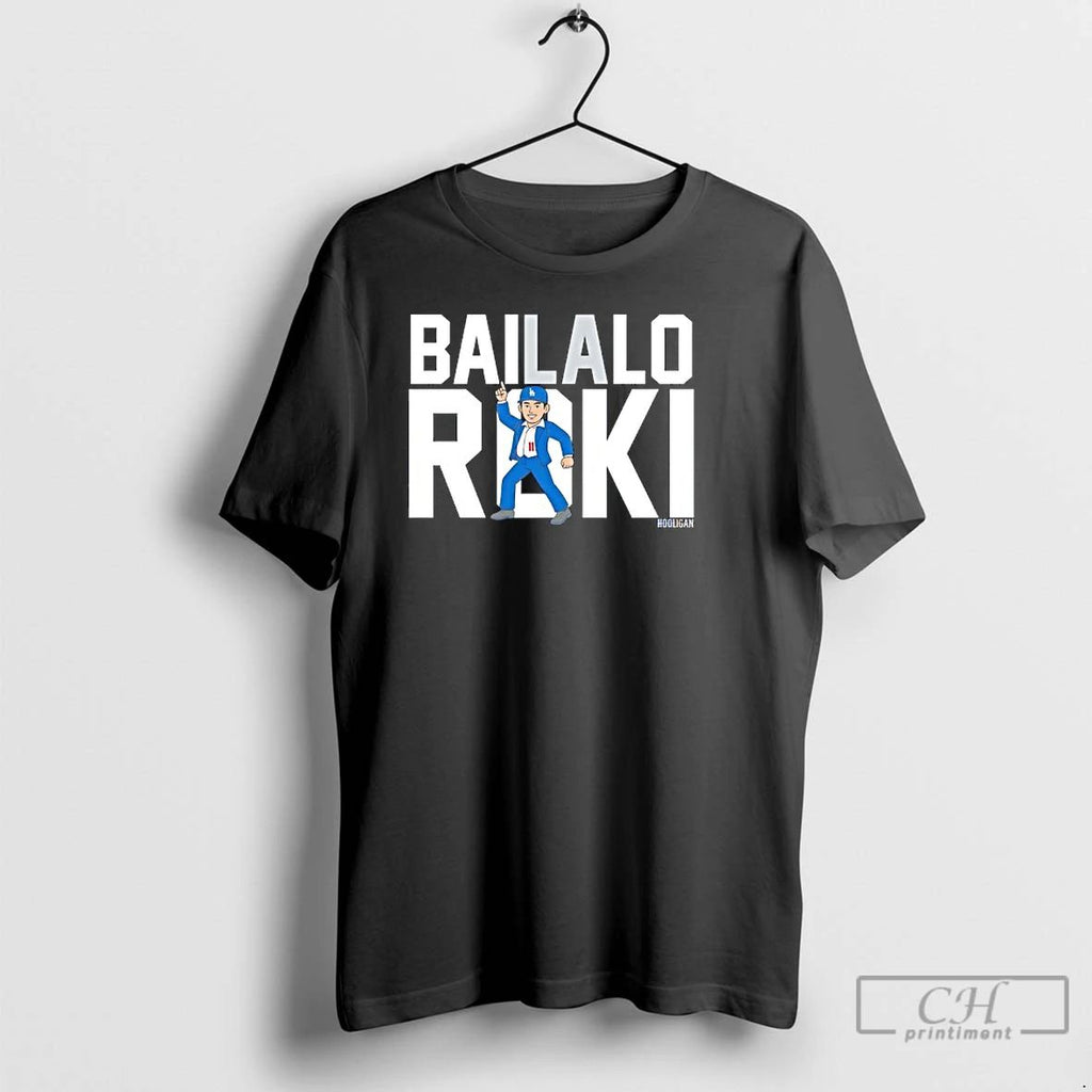 Classic Bailalo Roki 11 La Dodgers T Shirts