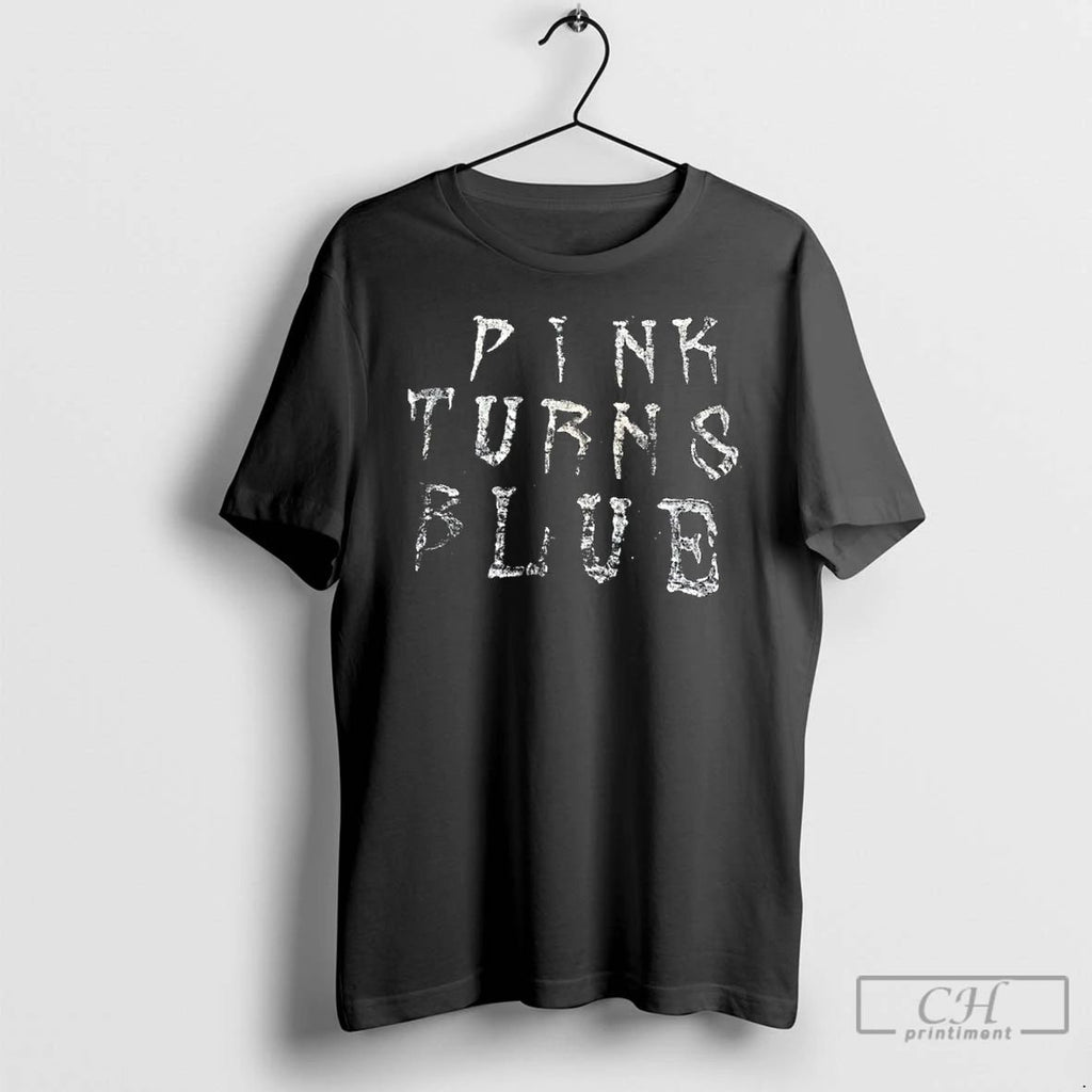 Classic Pink Turns Blue T Shirts
