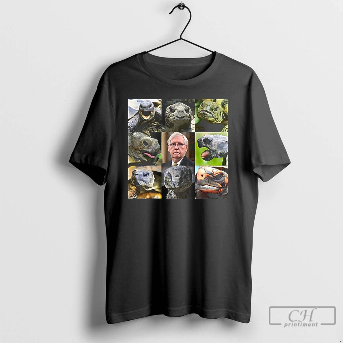 Classic Turtles And Mitch Mcconnell Satirical T Shirts