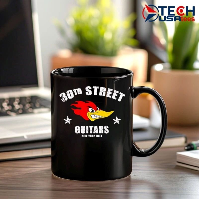 30th Street Guitars New York City logo shirt