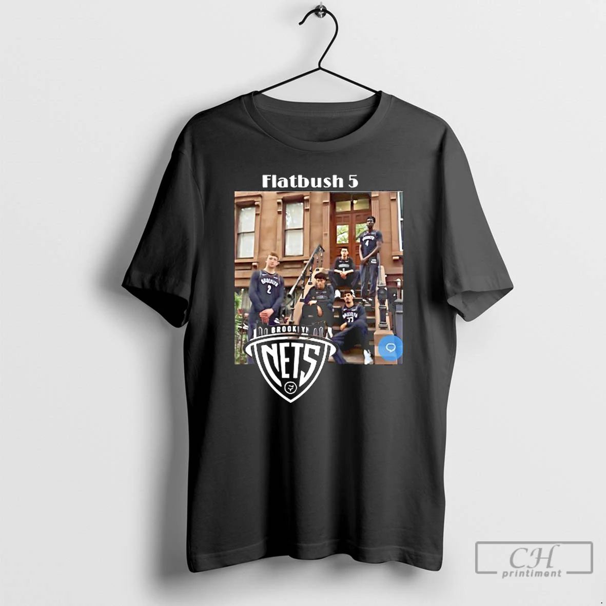 Classic Flatbush 5 Brooklyn Nets Team T Shirts