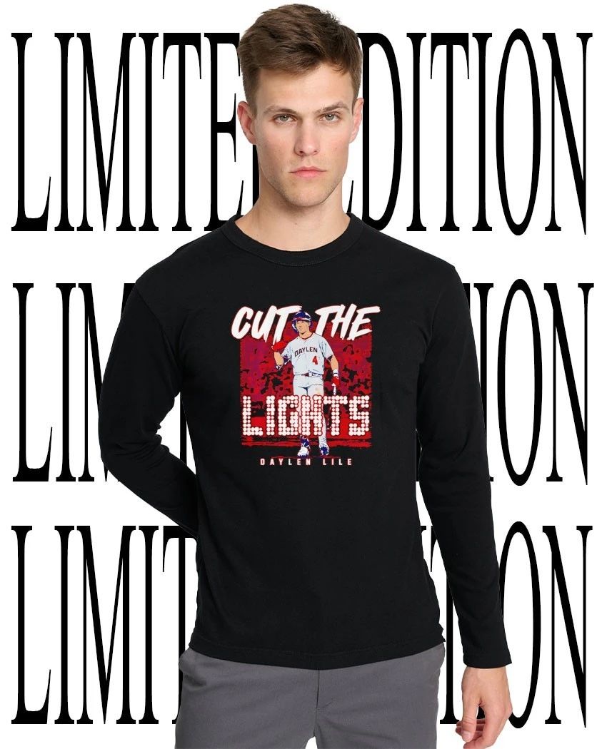 Cut the Lights Daylen Lile Washington Nationals shirt