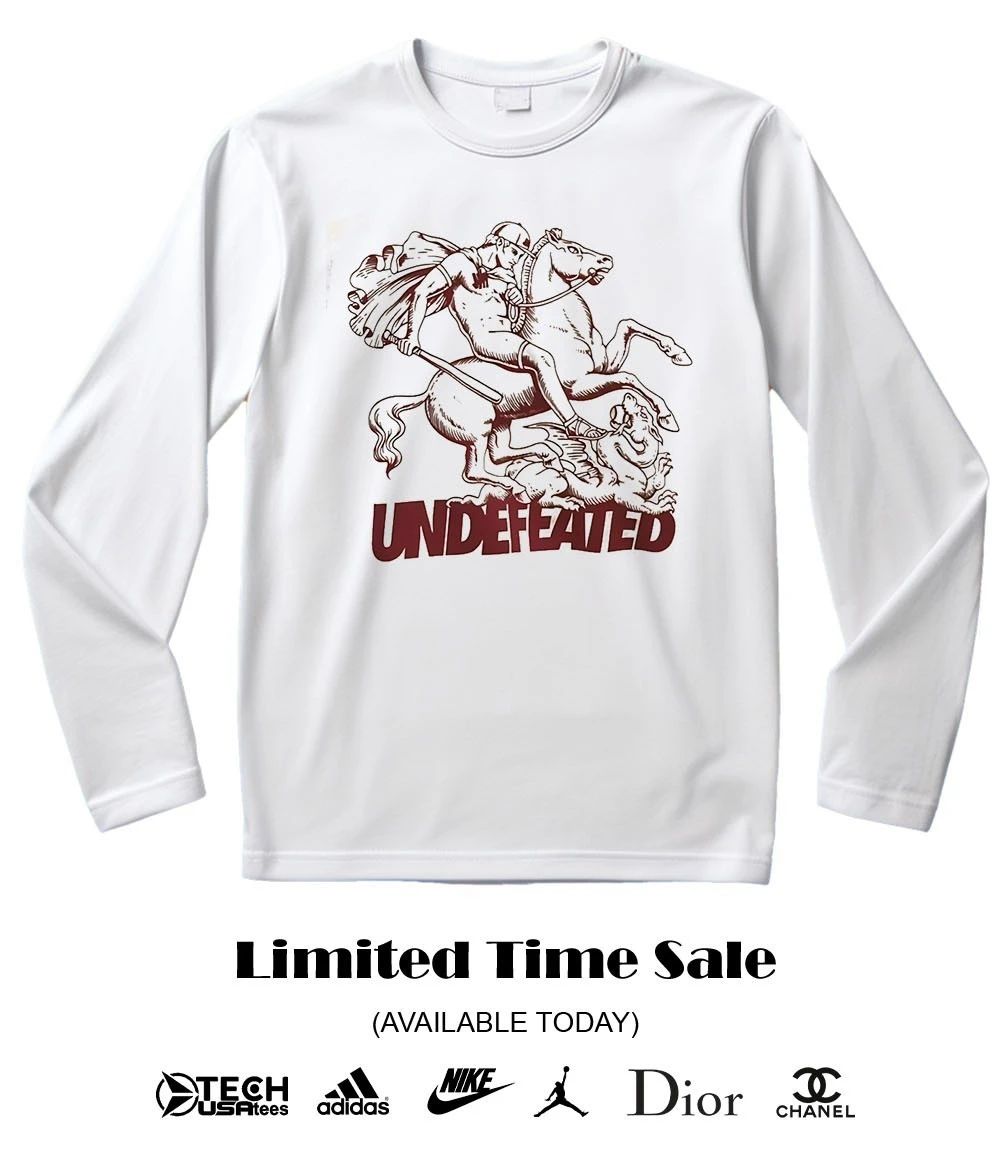 Undefeated riding horse shirt