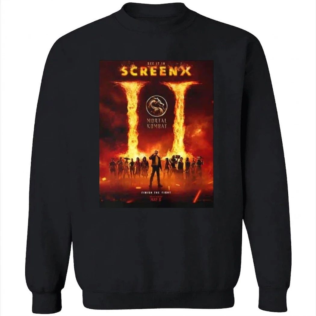 Mortal Kombat II Screen X Poster Only In Theaters May 8-2026 Shirt