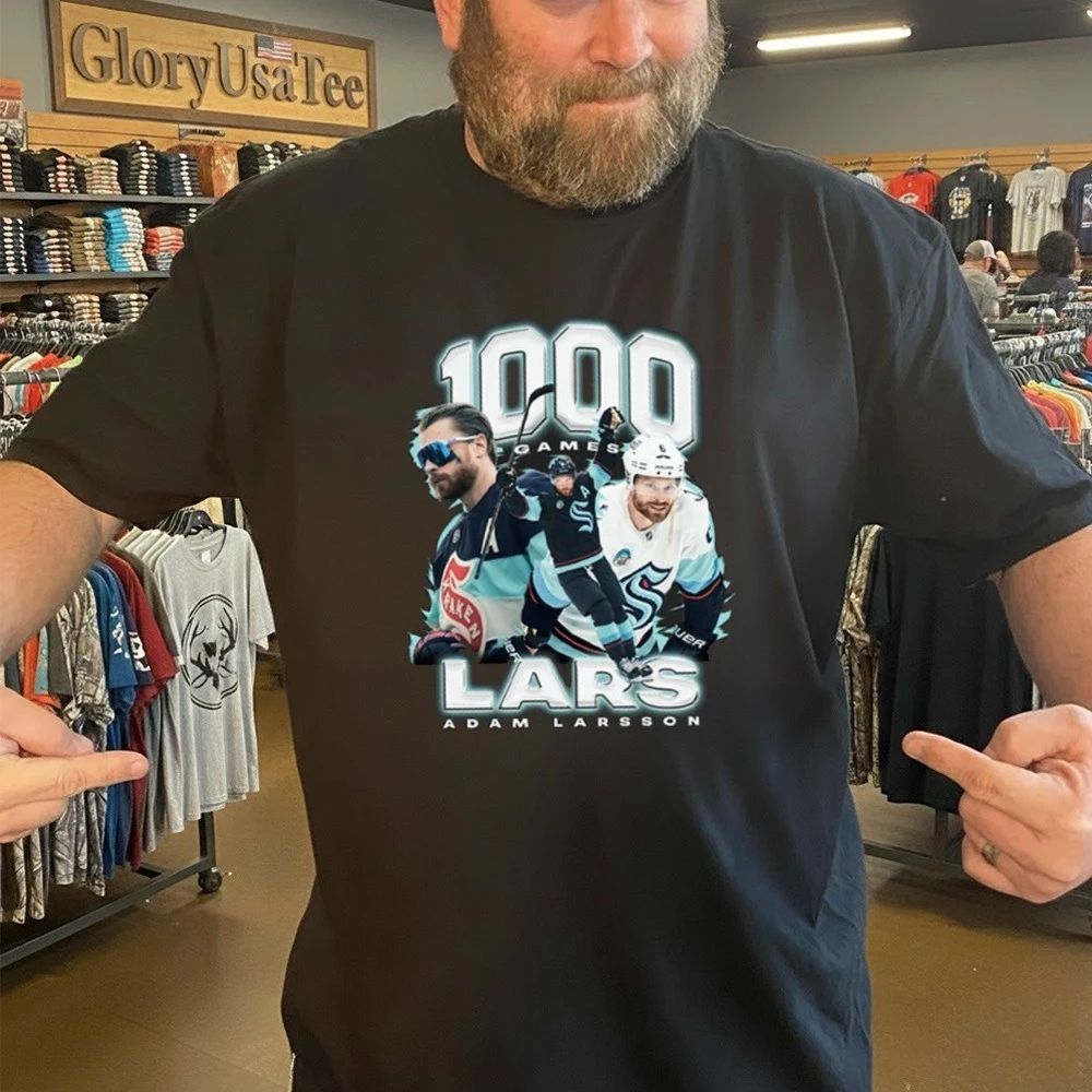 Adam Larsson 1000 Games Shirt