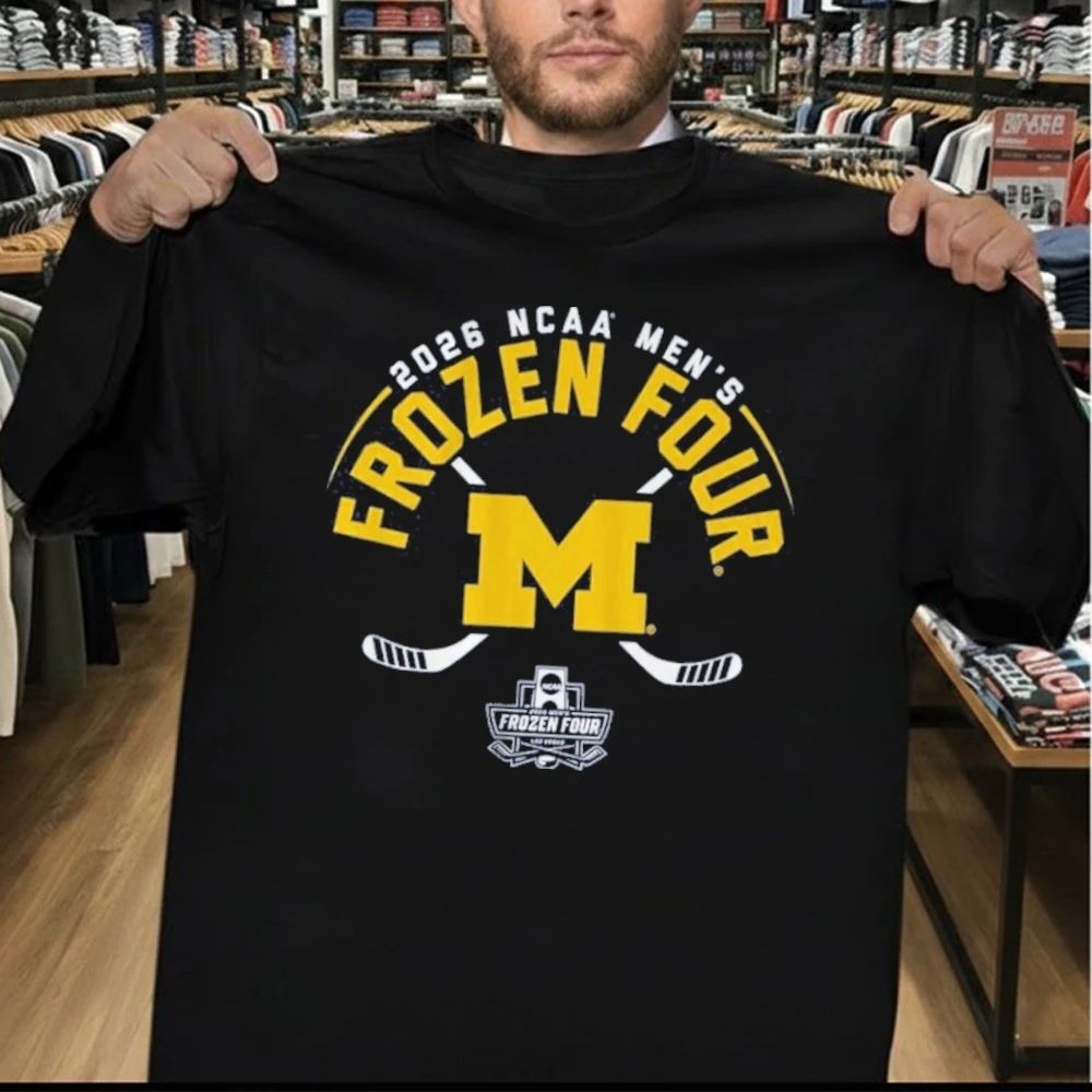 Michigan Men’s Hockey 2026 Frozen Four Shirt