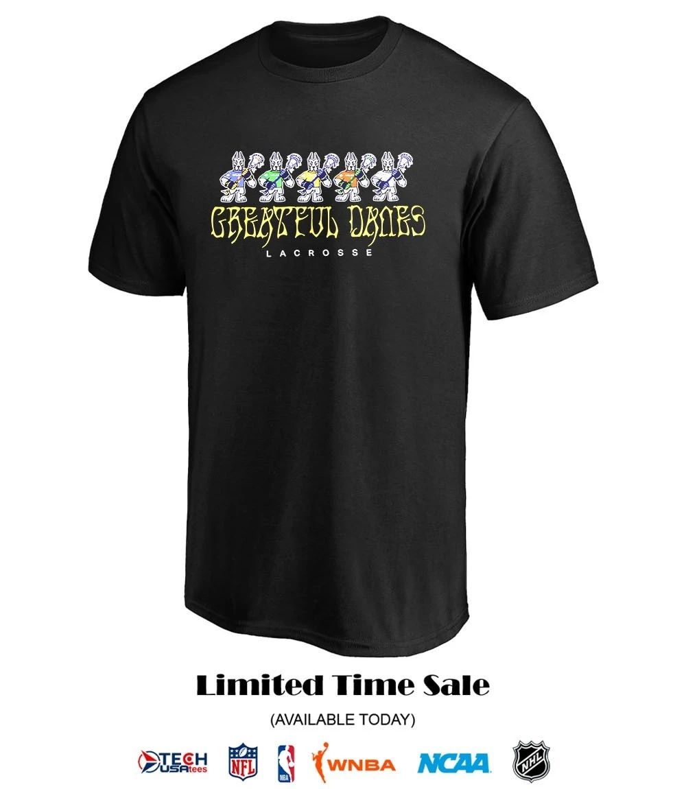 The Greatful Danes X UAlbany Lacrosse shirt