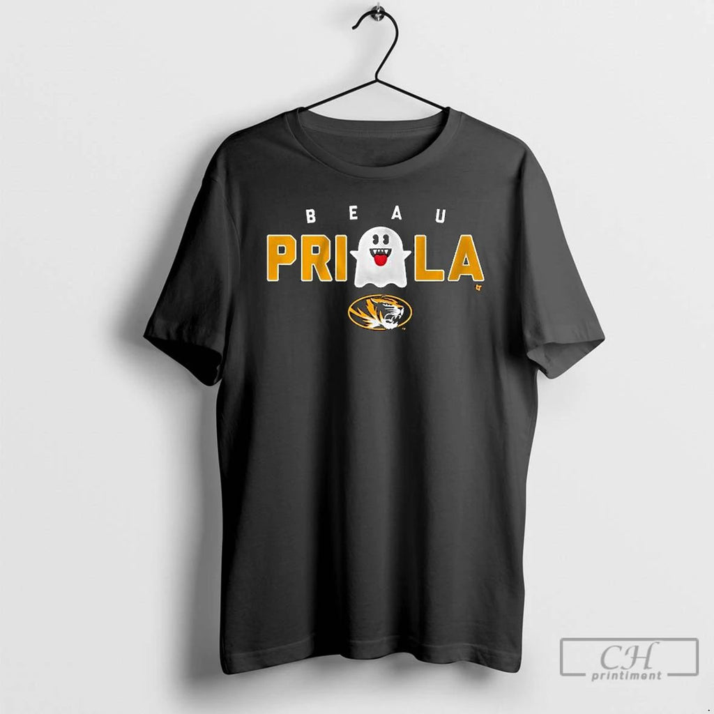 Classic Missouri Football Beau Pribula Boo Long Sleve T Shirts