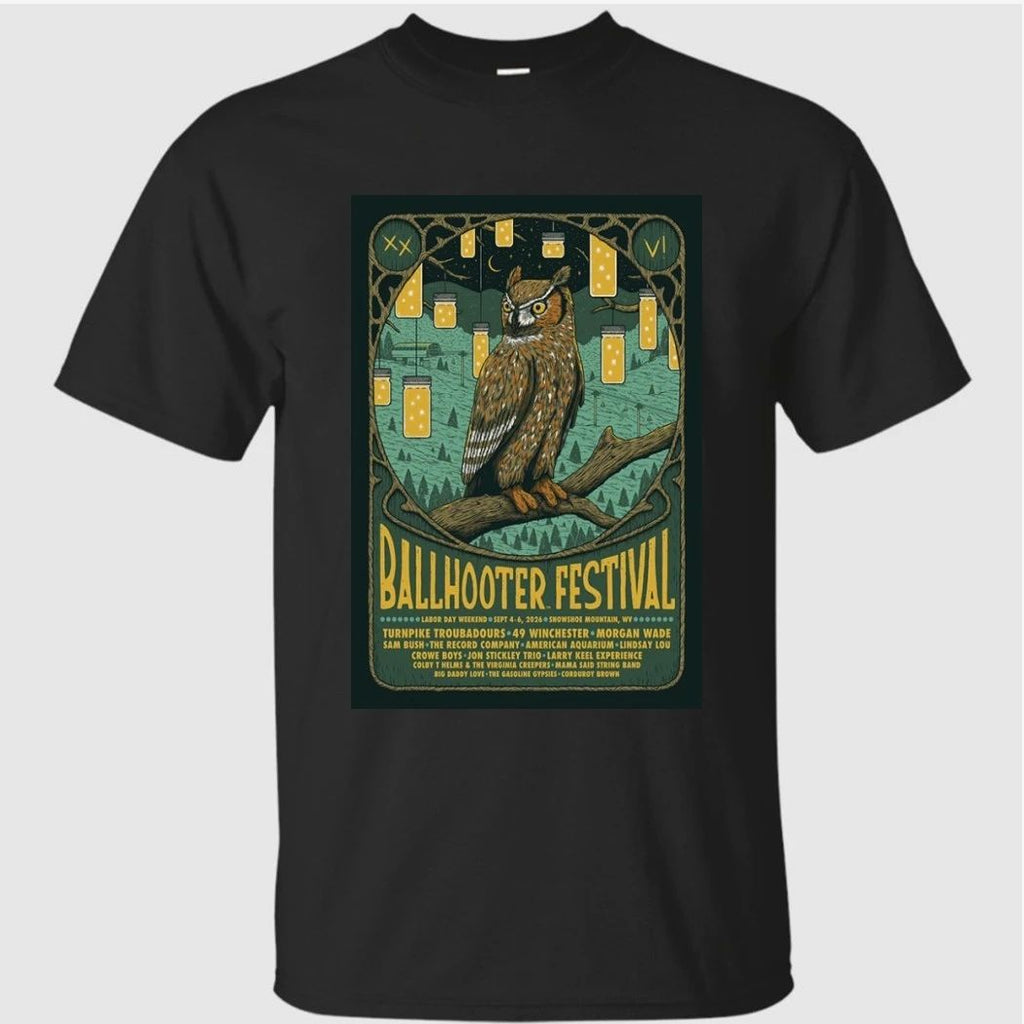 Ballhooter Festival 2026 Snowshoe Mountain 2026 Poster Shirt