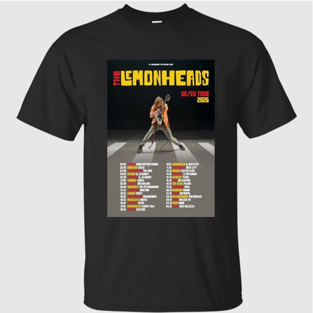 The Lemonheads Tour UK EU 2026 Poster Shirt