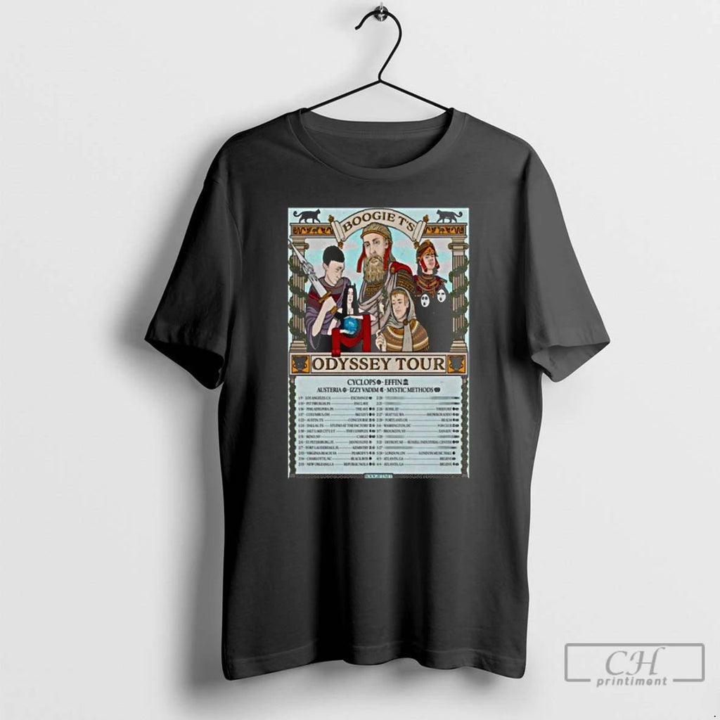 Classic Boogie T 2026 Odyssey Tour T Shirts