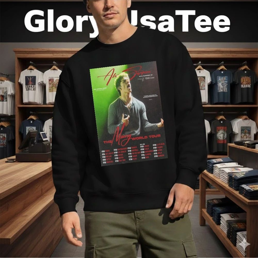 Alex Sampson The Misery World Tour 2026 Poster Shirt