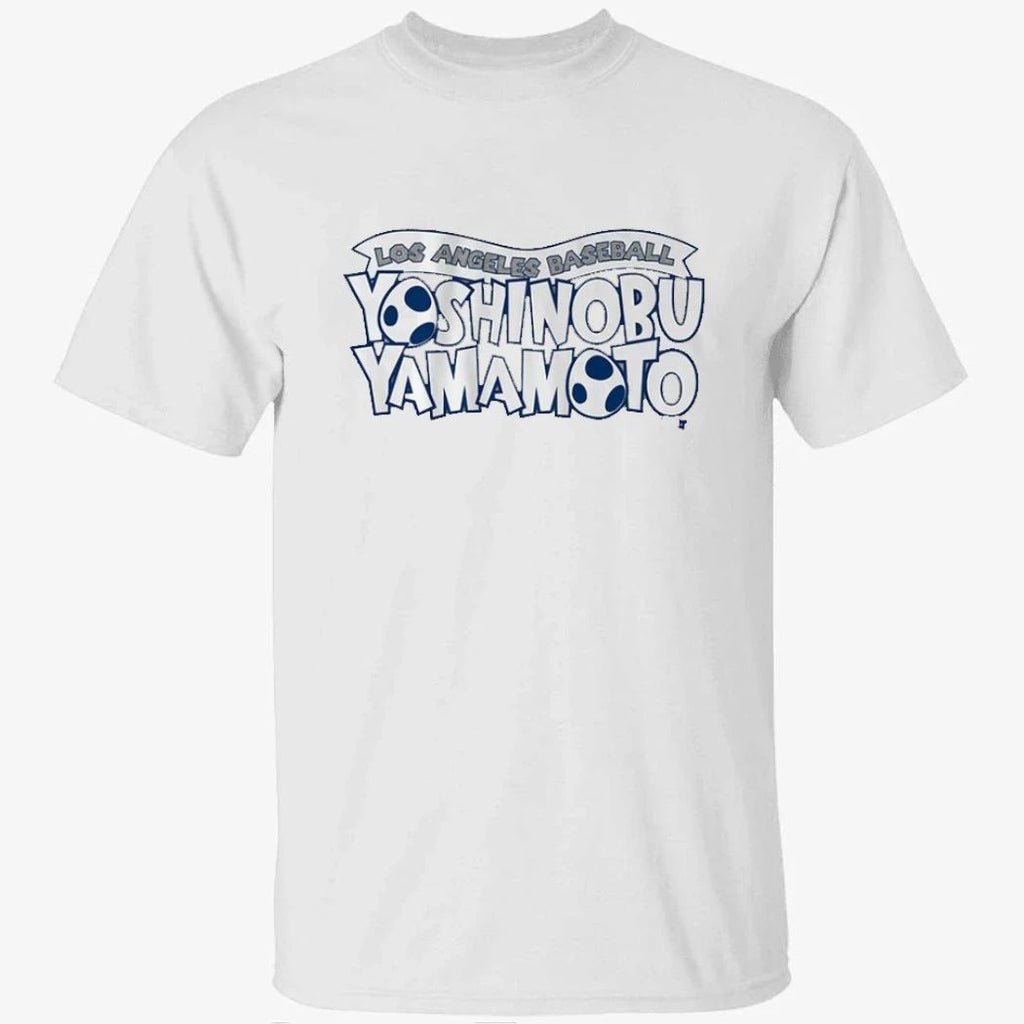 Yoshinobu Yamamoto World Los Angeles Baseball Shirt