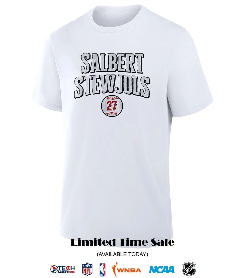 Sal Stewart #27 Cincinnati Reds Salbert Stewjols shirt