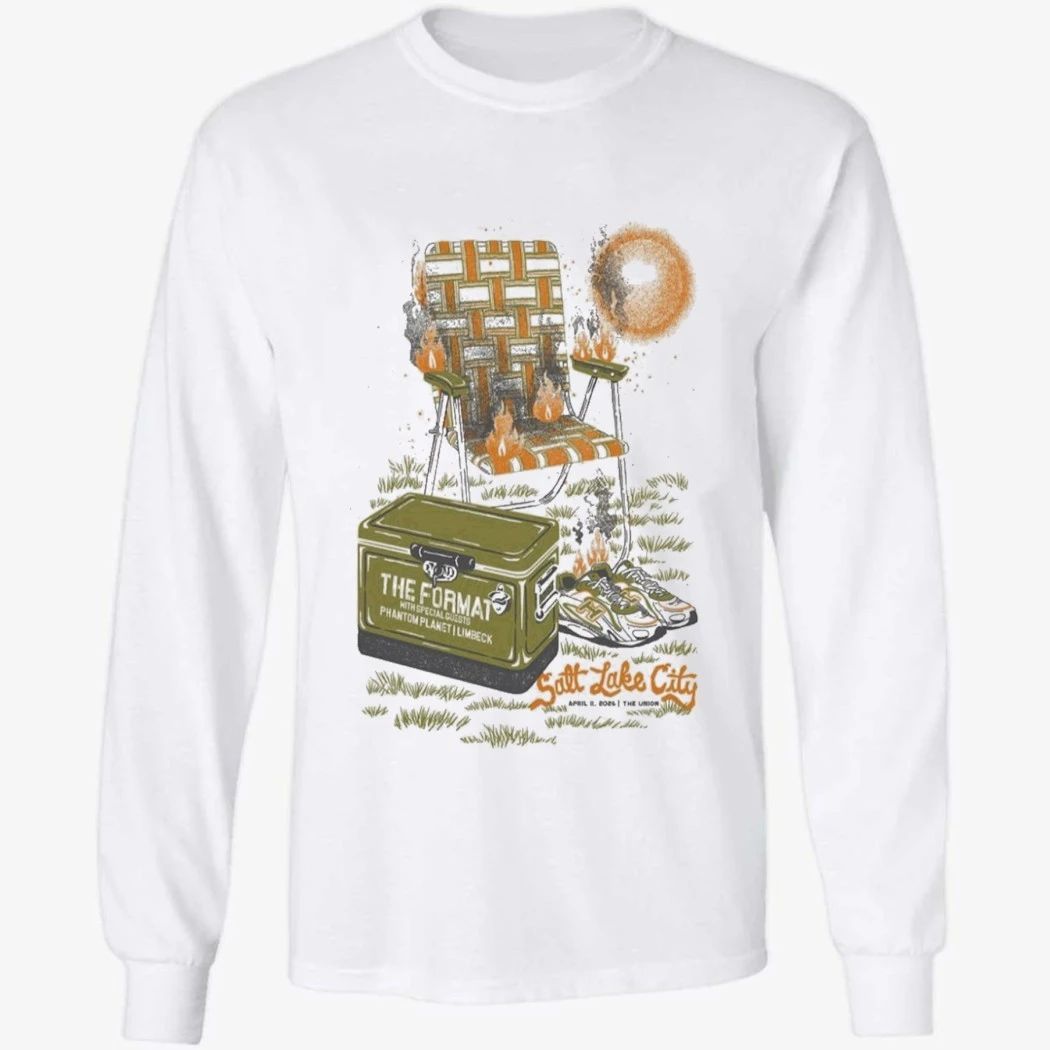 The Format April 11 2026 in Salt Lake City, Utah Concert Shirt