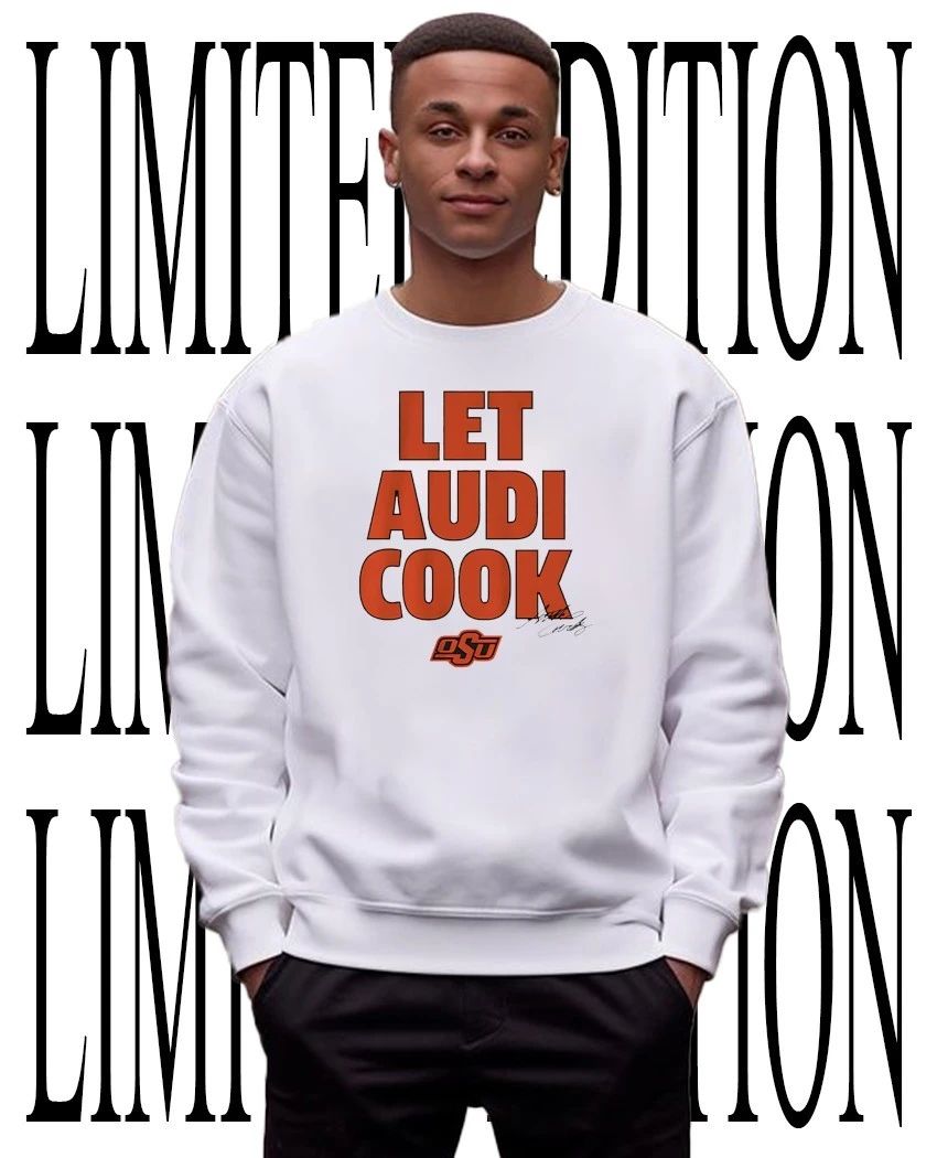 Let Audi Cook Audi Crooks Oklahoma State Cowgirls Basketball signature shirt