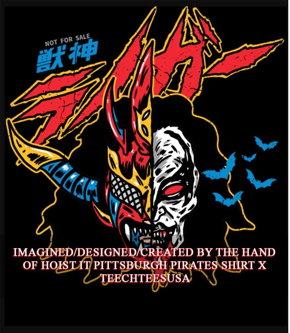 Jushin Liger and Kishin Liger face shirt