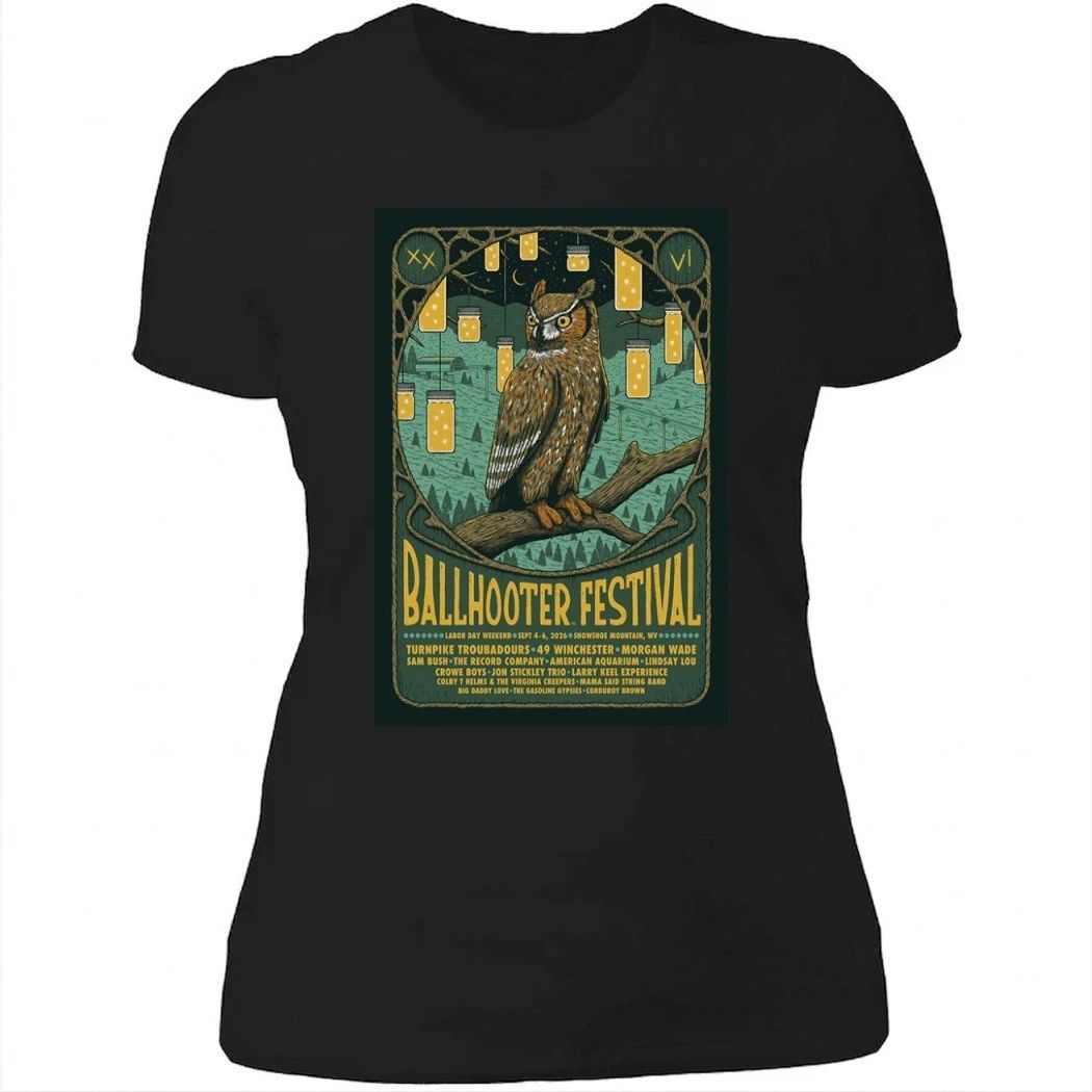 Ballhooter Festival 2026 Snowshoe Mountain 2026 Poster Shirt