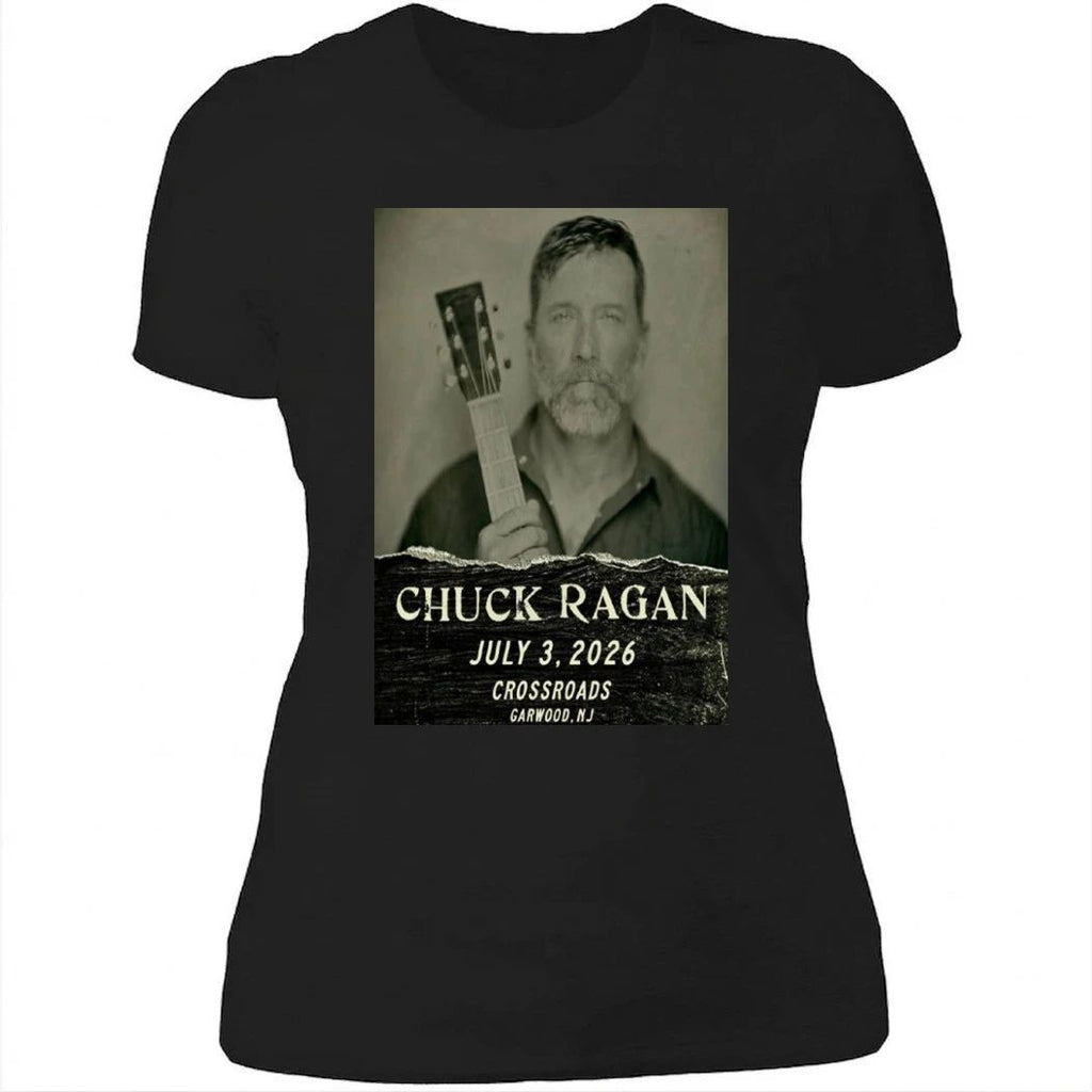 Chuck Ragan Crossroads July 3 2026 Garwood, NJ Concert Poster Shirt