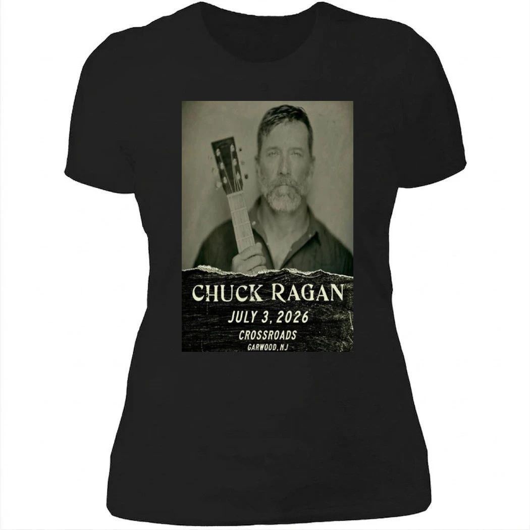 Chuck Ragan Crossroads July 3 2026 Garwood, NJ Concert Poster Shirt
