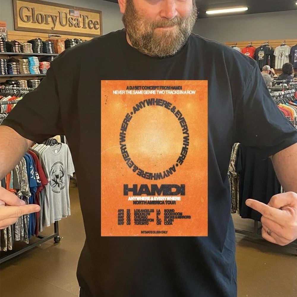 Hamdi North America Tour 2026 Poster Shirt