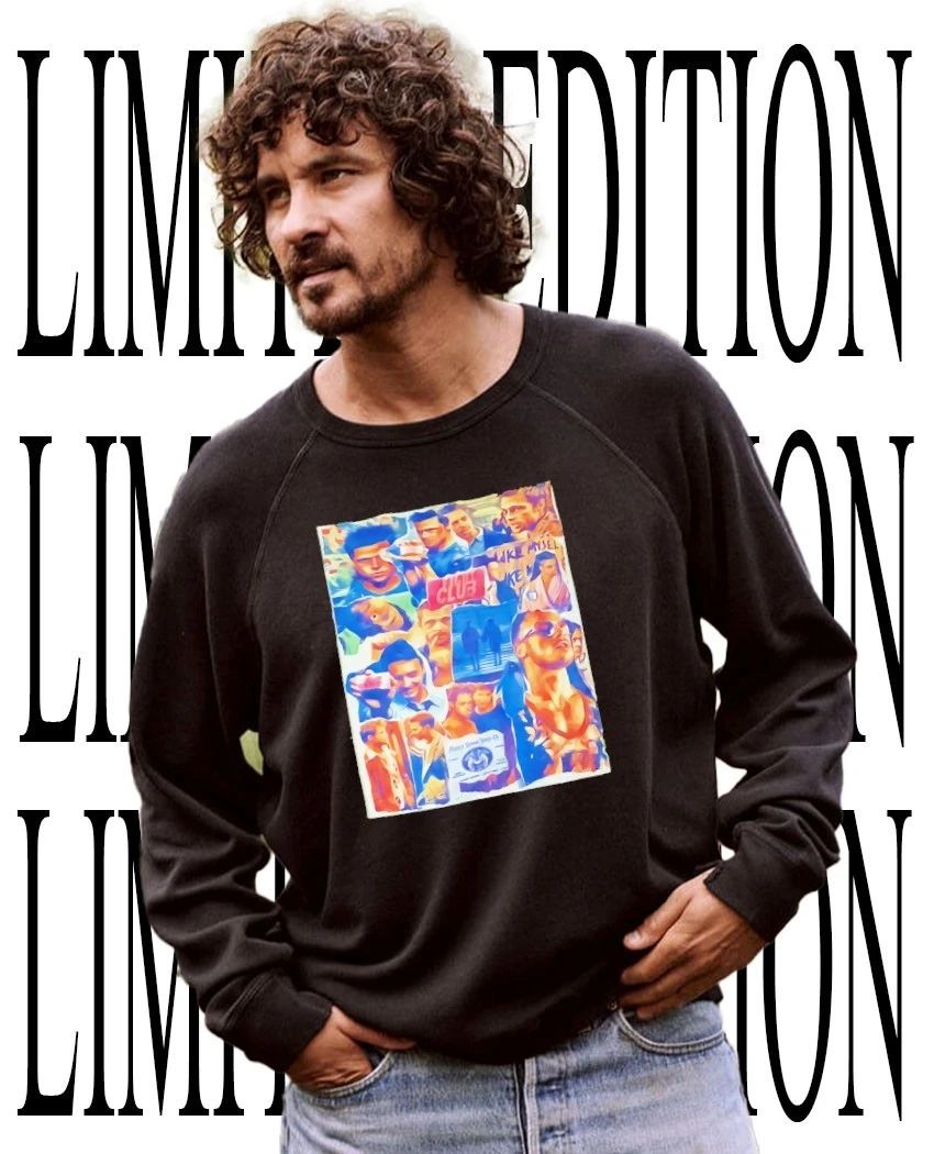 Tyler Durden Fight Club collage shirt