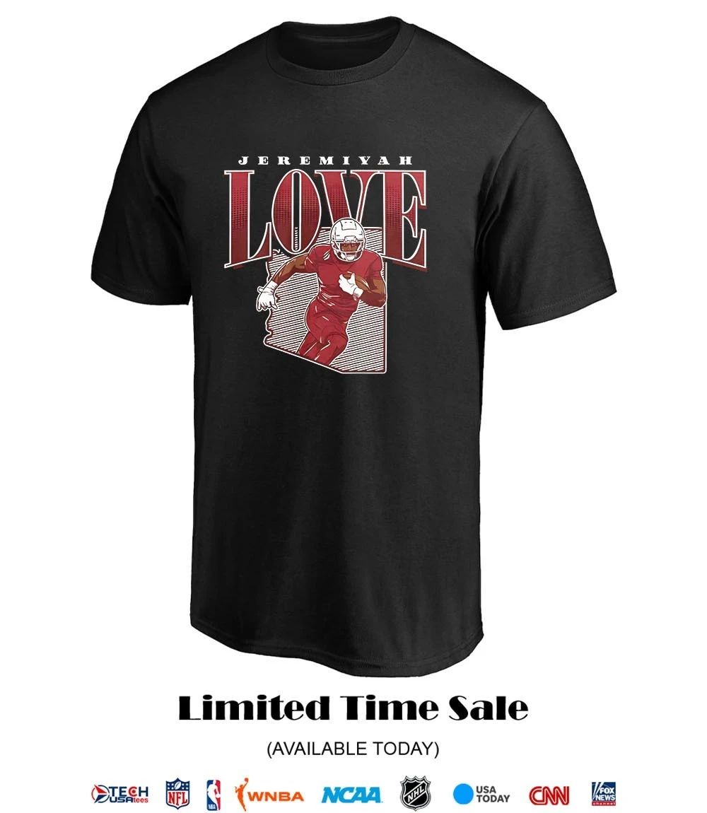 Jeremiyah Love Arizona Cardinals State Star Remix shirt