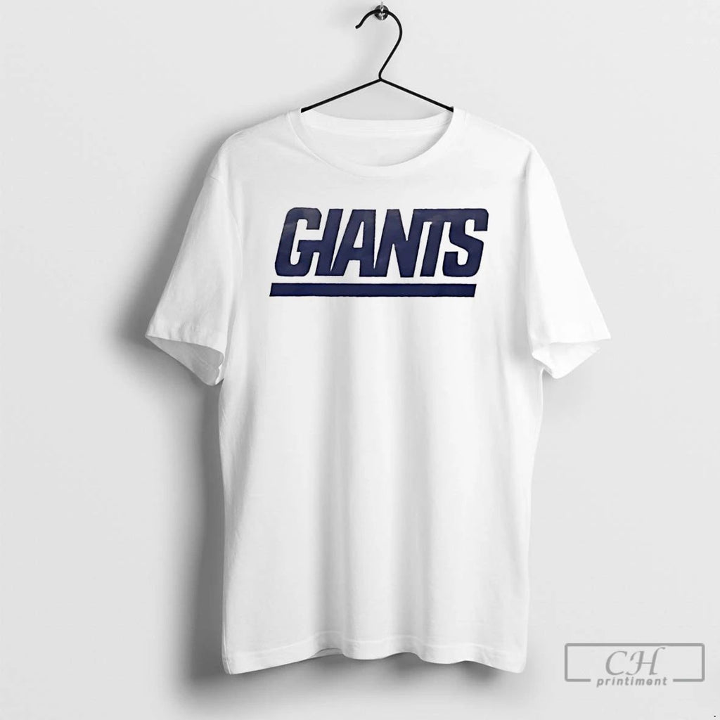 Classic New York Giants Apparel Logo T Shirts