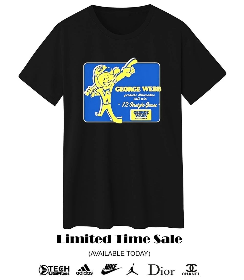 George Webb 12 Straight Games shirt