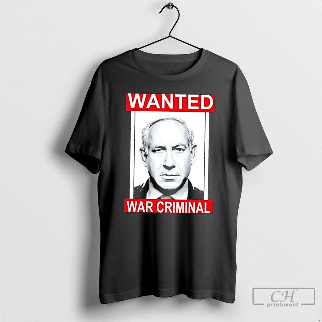 Classic Netanyahu Parody Wanted Bibi T Shirts