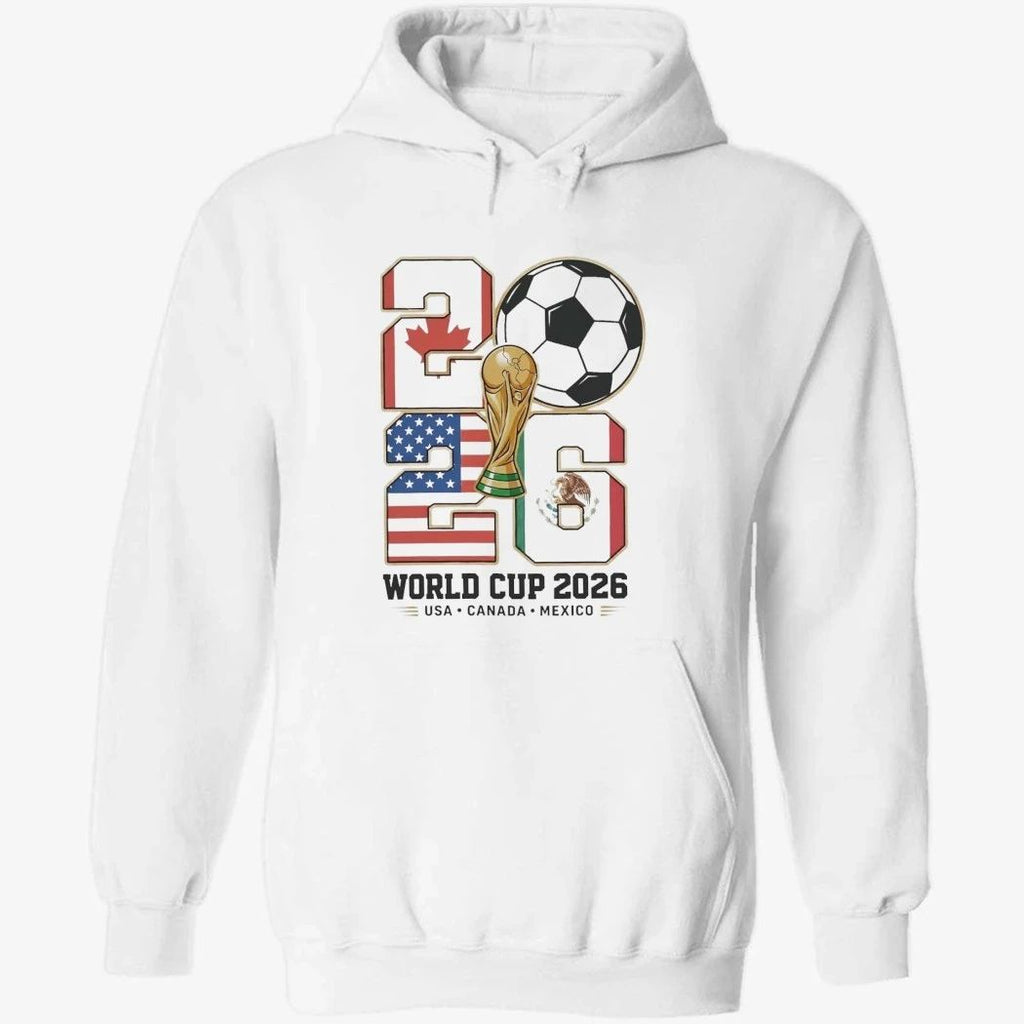 USA Canada Mexico Host Nations 2026 World Cup Soccer T-Shirt