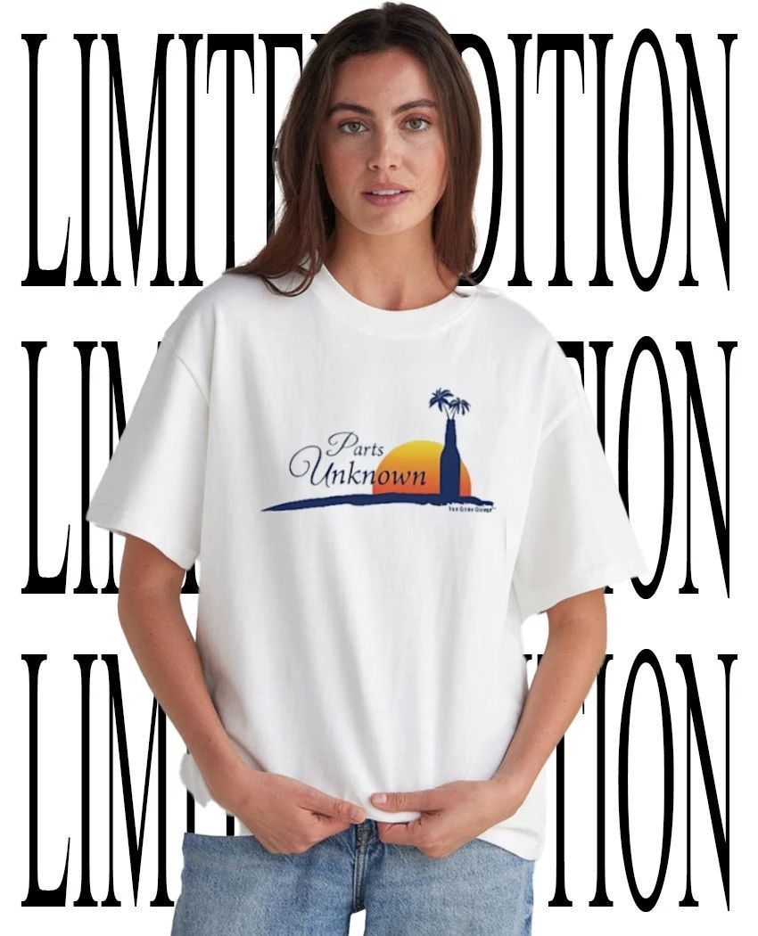 Parts Unknown sunset shirt