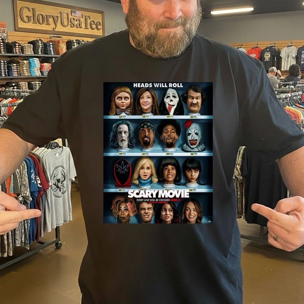 Scary Movie 6 Head With Roll In Theaters On June 5 2026 Poster Shirt