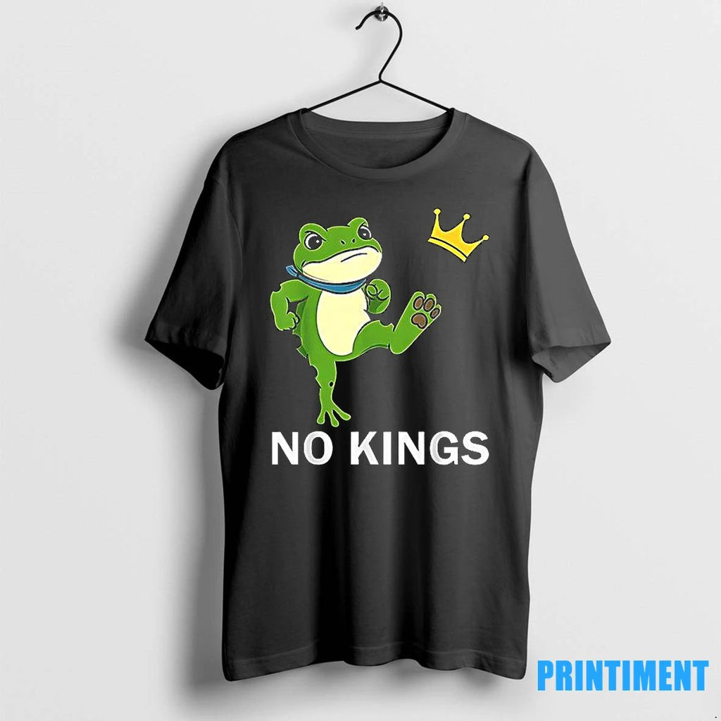 No Kings Portland Frog Protest Cute Tshirts Sweater
