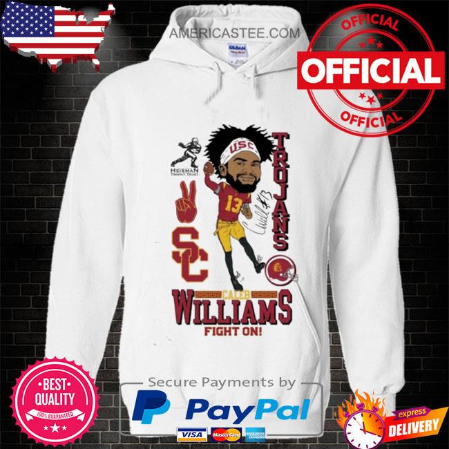 Usc trojans caleb williams youth heisman trophy winner shirt