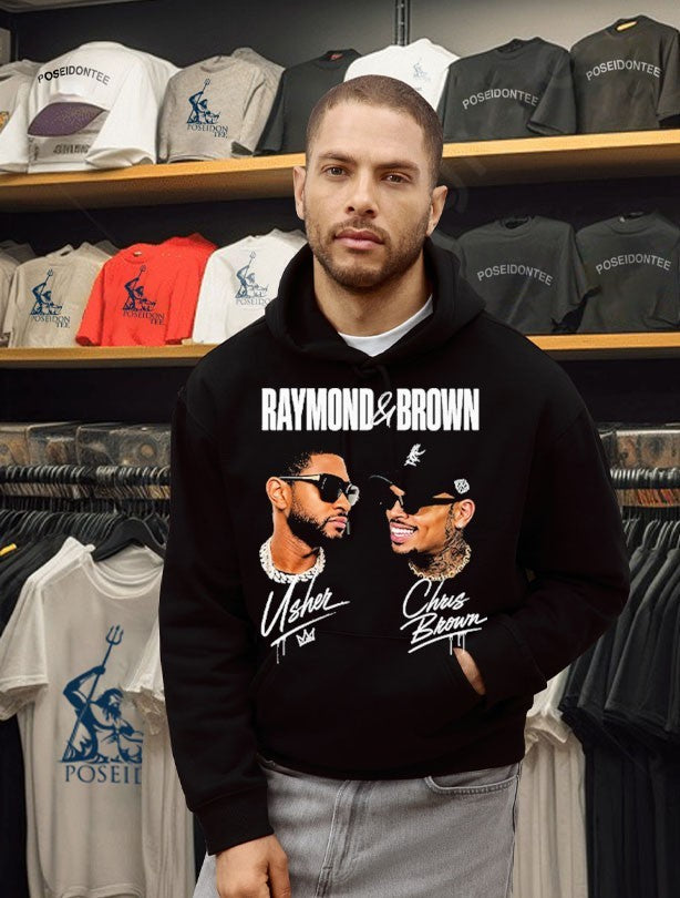 Usher And Chris Brown Raymond And Brown Collab T-shirt