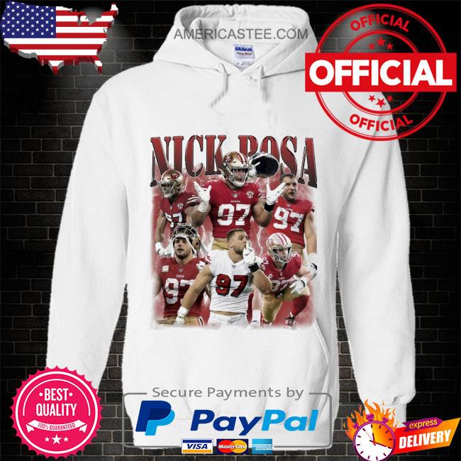 Vintage Nick Bosa Shirt 49ers T-Shirt Football Shirt Classic 90s Graphic Tee