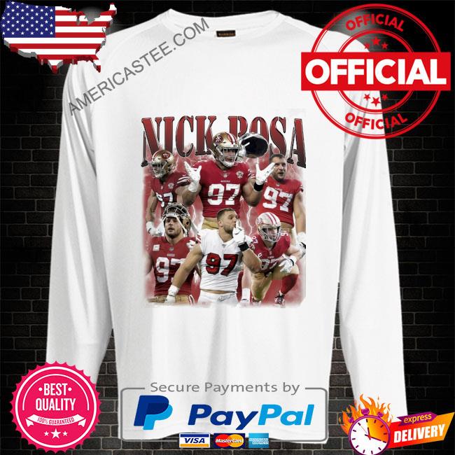 Vintage Nick Bosa Shirt 49ers T-Shirt Football Shirt Classic 90s Graphic Tee
