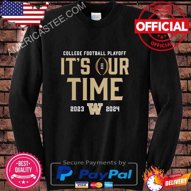 Washington huskies 2023 college football playoff intensive skill shirt