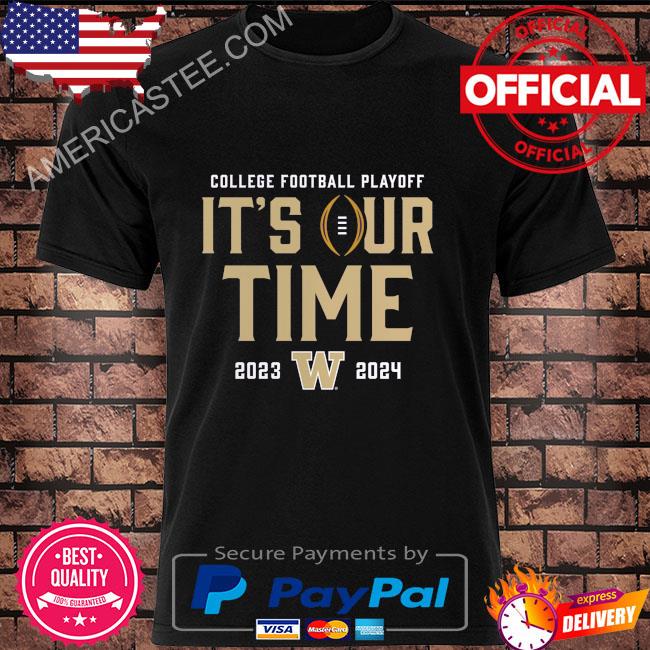 Washington huskies 2023 college football playoff intensive skill shirt